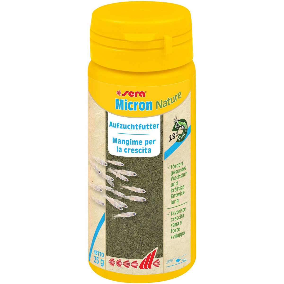 sera Micron Powder 50ml/25gAufzuchtfutter