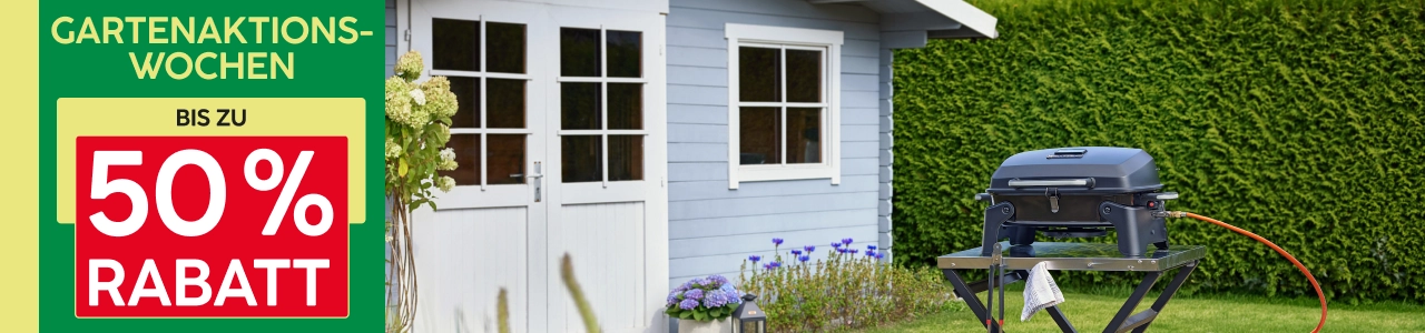 Werbebanner Gartenaktionswoche