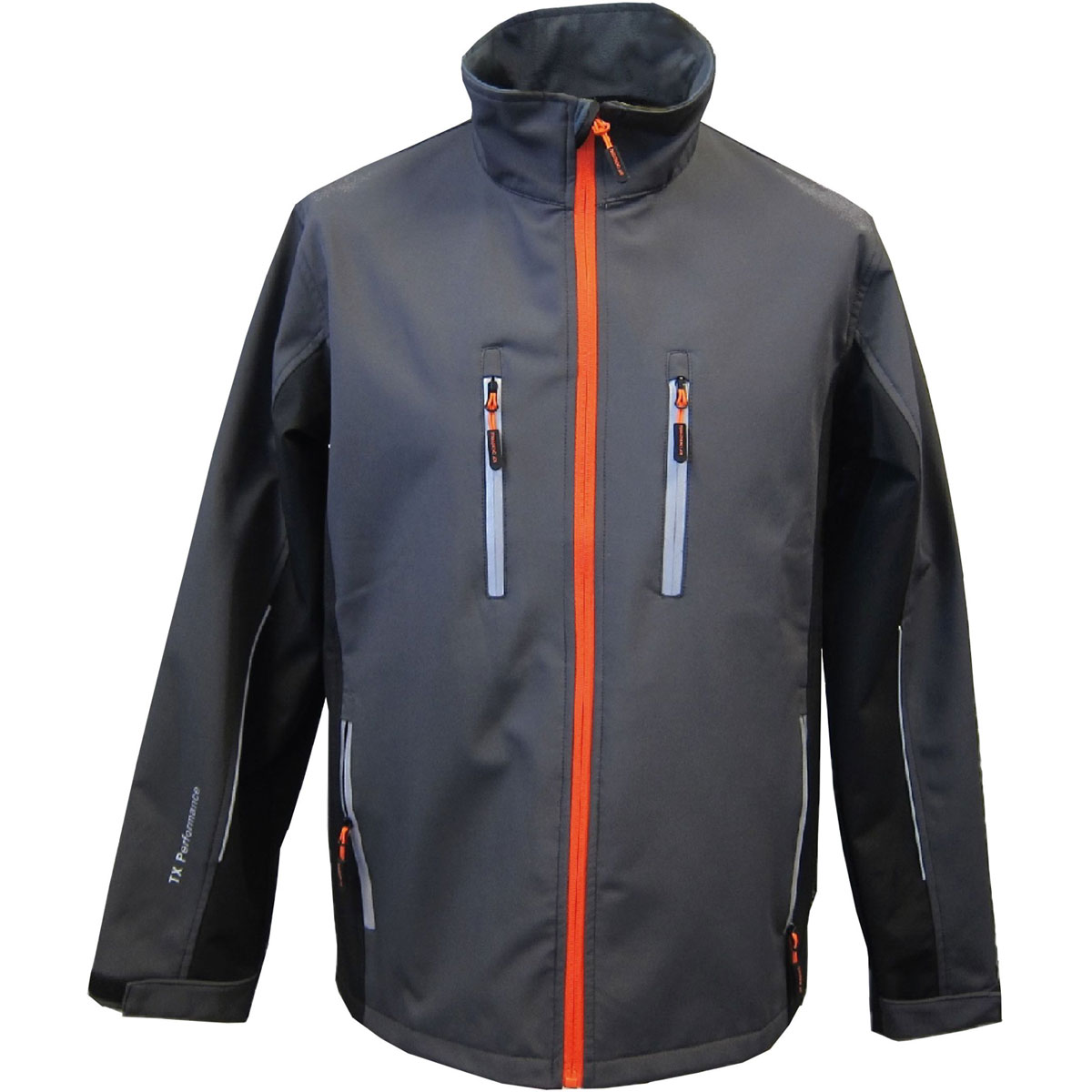 Terratrend Softshell Jacke dunkelgrau-schwarz Größe XL