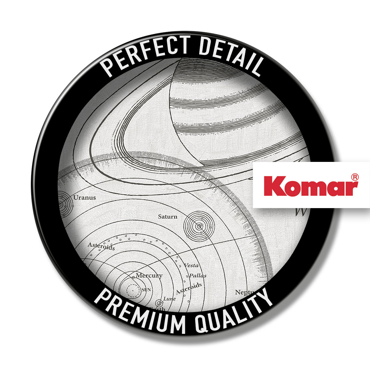 Komar  Vlies Fototapete Cosmos Sketch 300x280 cm Bild 9