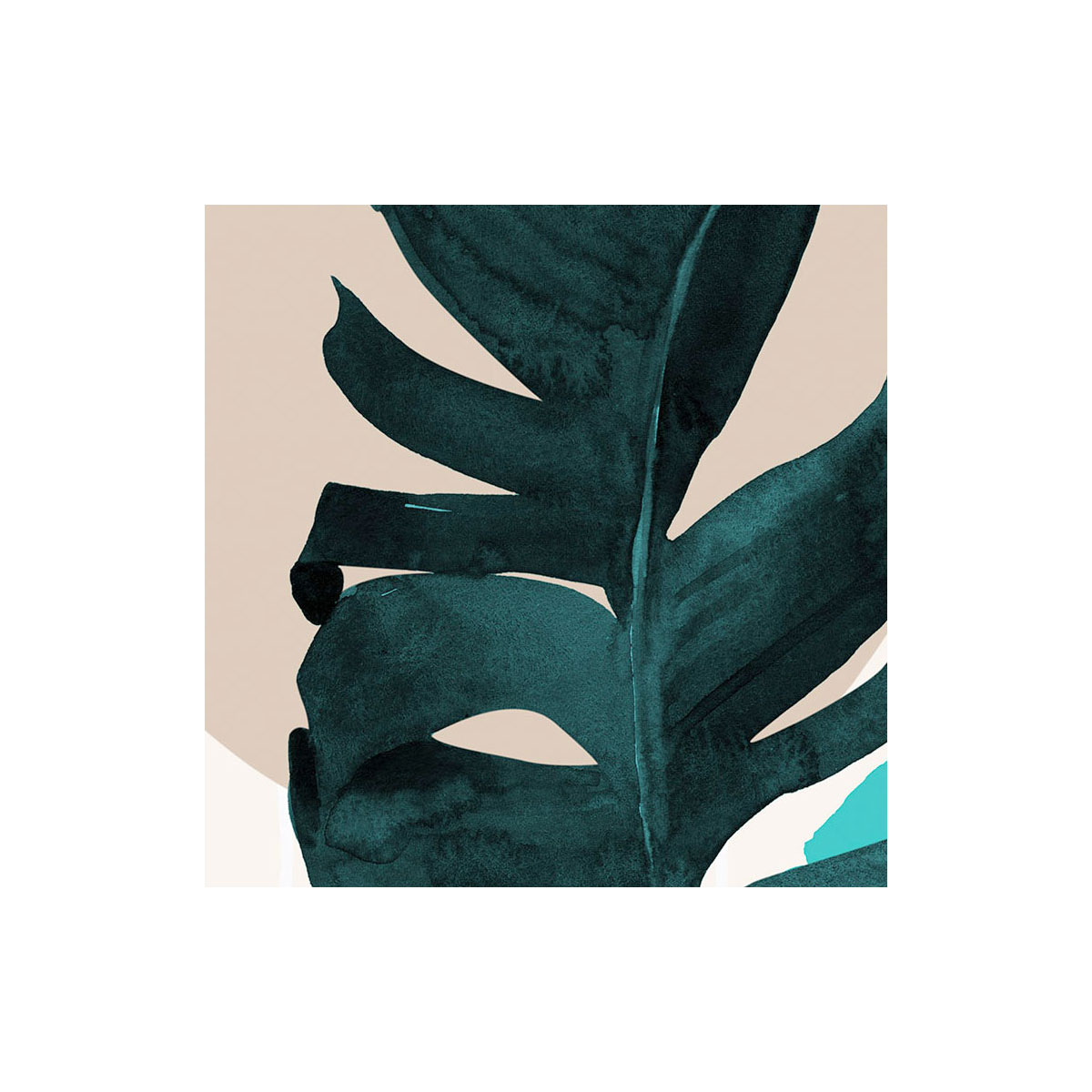 Komar  Vlies Fototapete Tropical Shapes 300x280 cm Bild 4