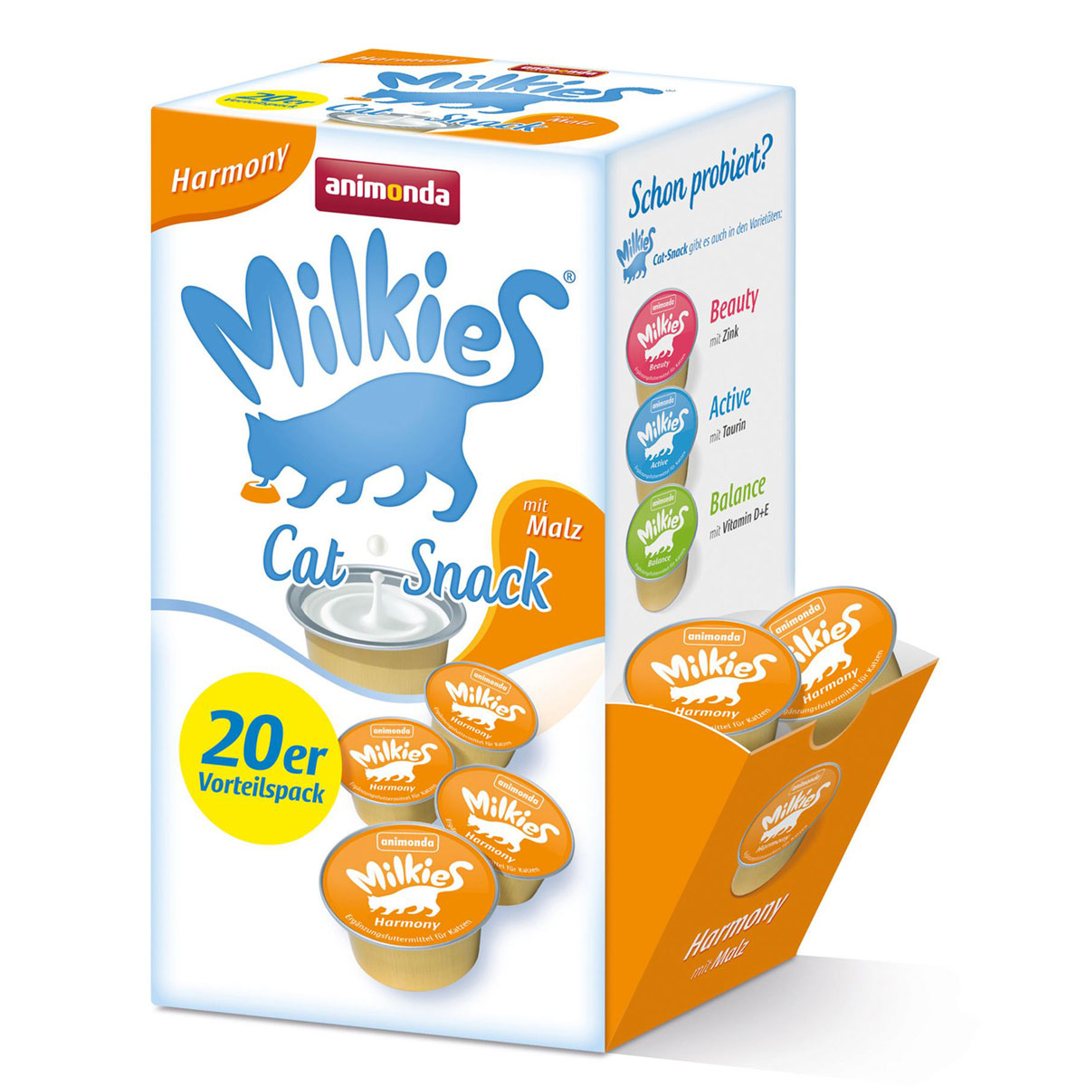 animonda integra Cat Snack Milkie Harmony Malz 20 x 15g