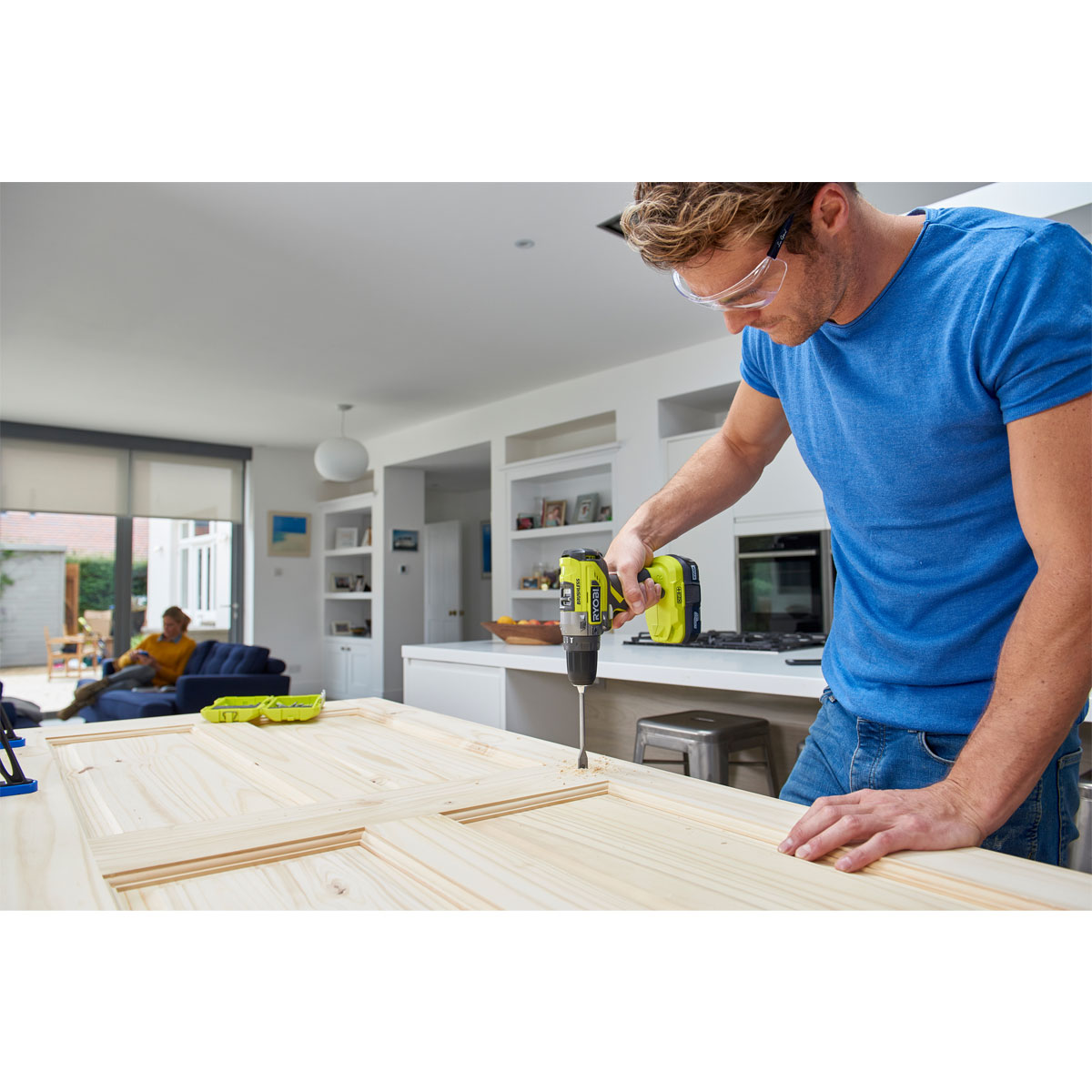 Ryobi  Akku-Schlagbohrschrauber R18PD5-0 18 Volt ohne Akku und Ladegerät Bild 3