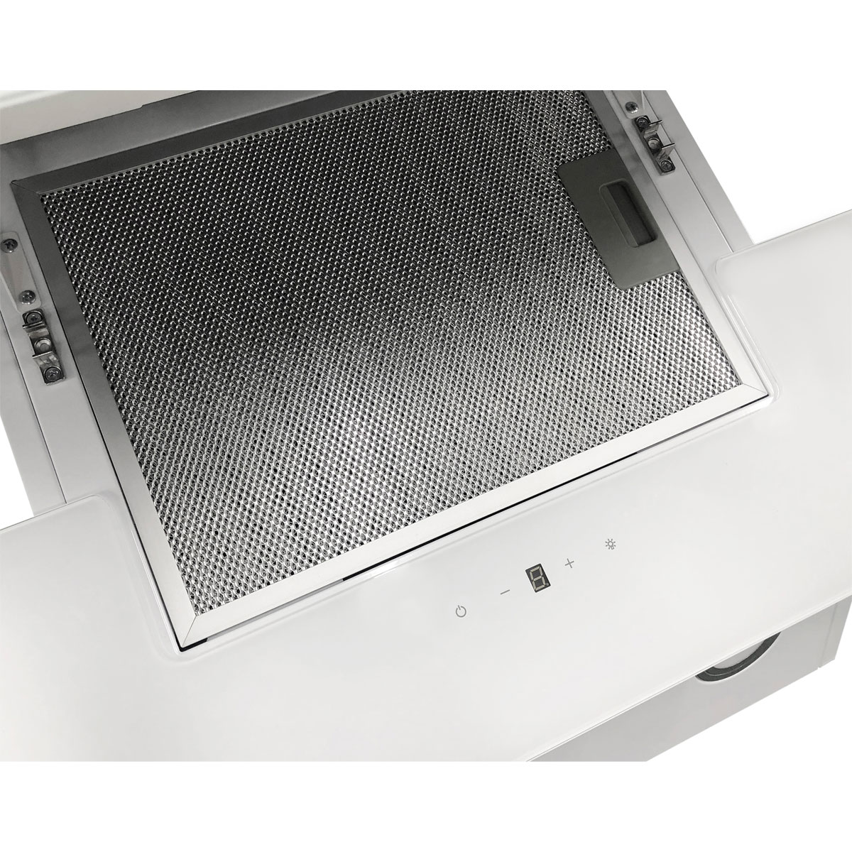 Kopffreie Schraeghaube 90 cm weissrespekta CH66038-90WAM Bild 5