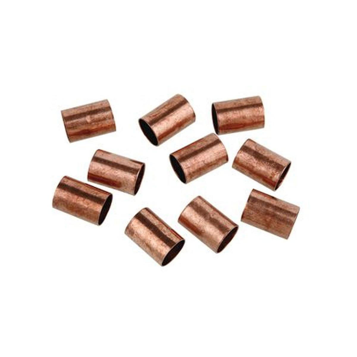 Kirchhoff Doppelmuffe 22 mm Kupfer 10 Stück