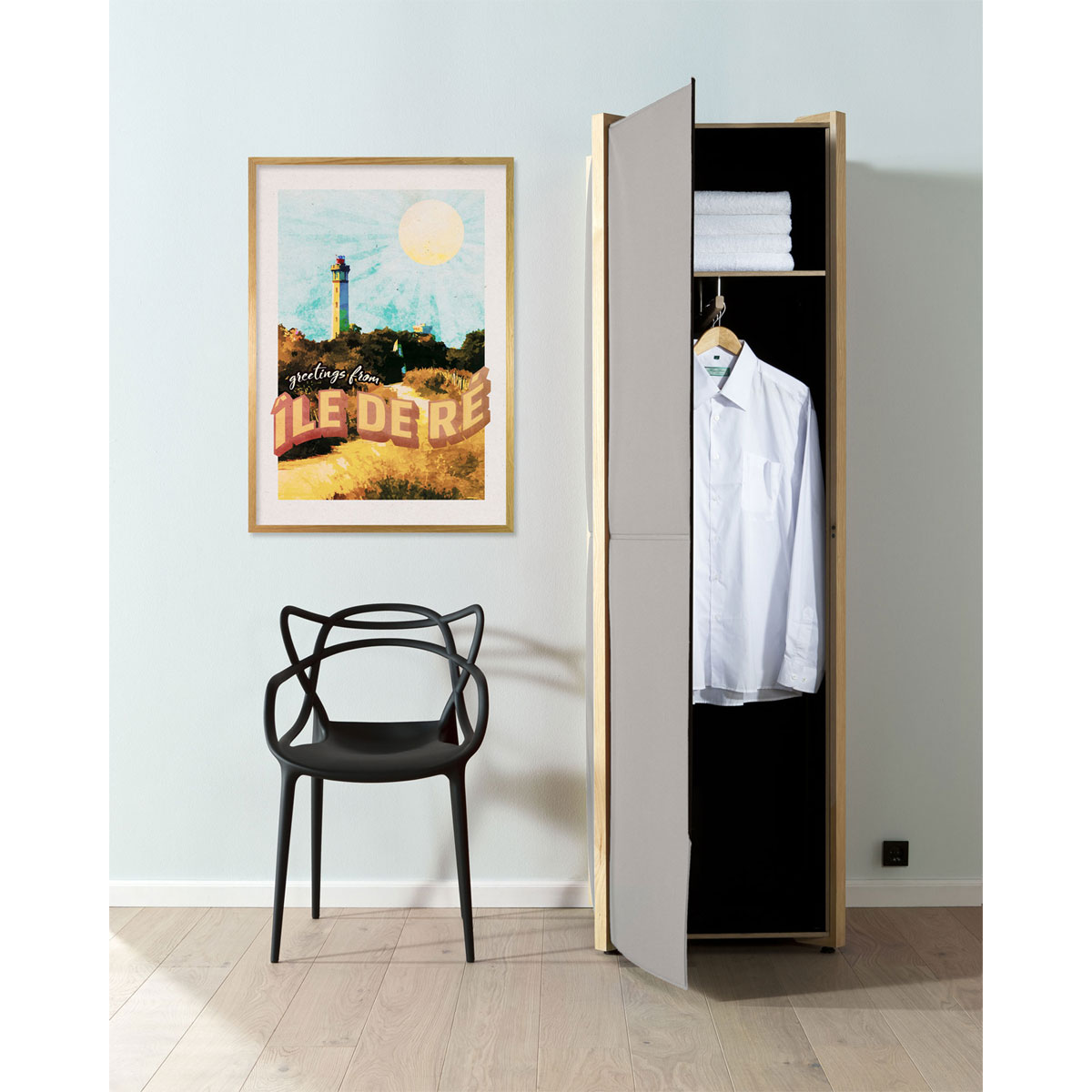 Komar  Wandbild Vintage Travel Île de Ré 40x50 cm