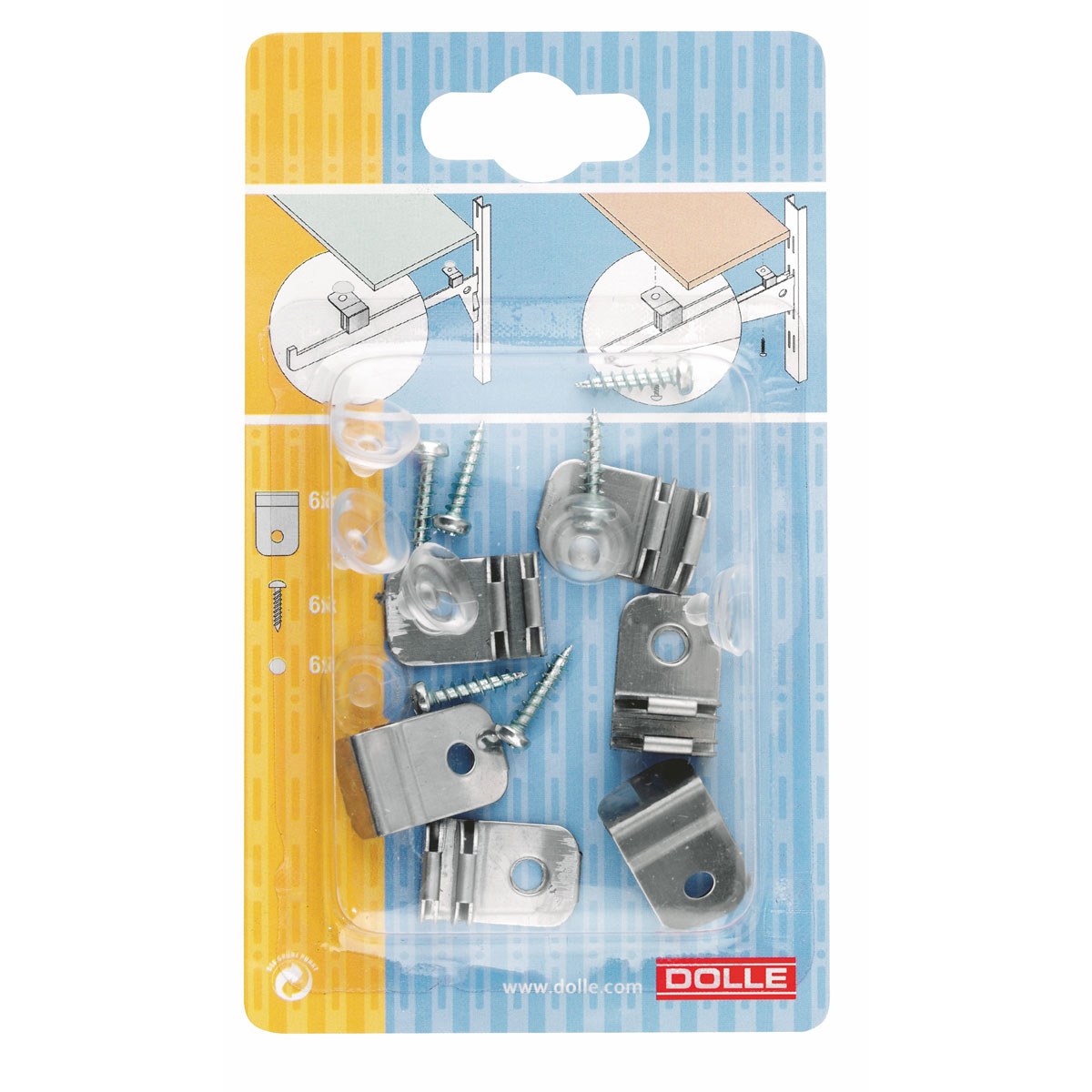 Dolle Regalbodenfixierung MonoFix Edelstahl