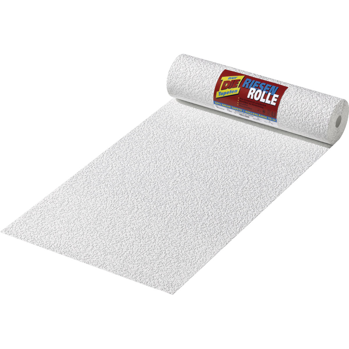 Riesenrolle Schaumtapete 15m Bild 1
