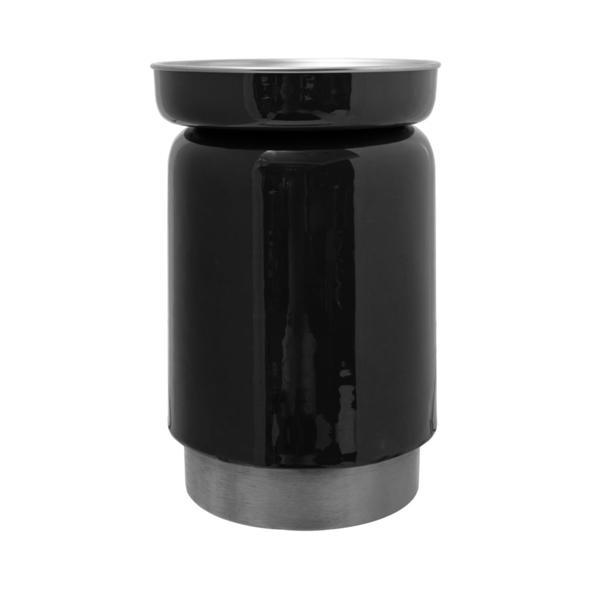 Beistelltisch Art Deco 175 anthrazit silber