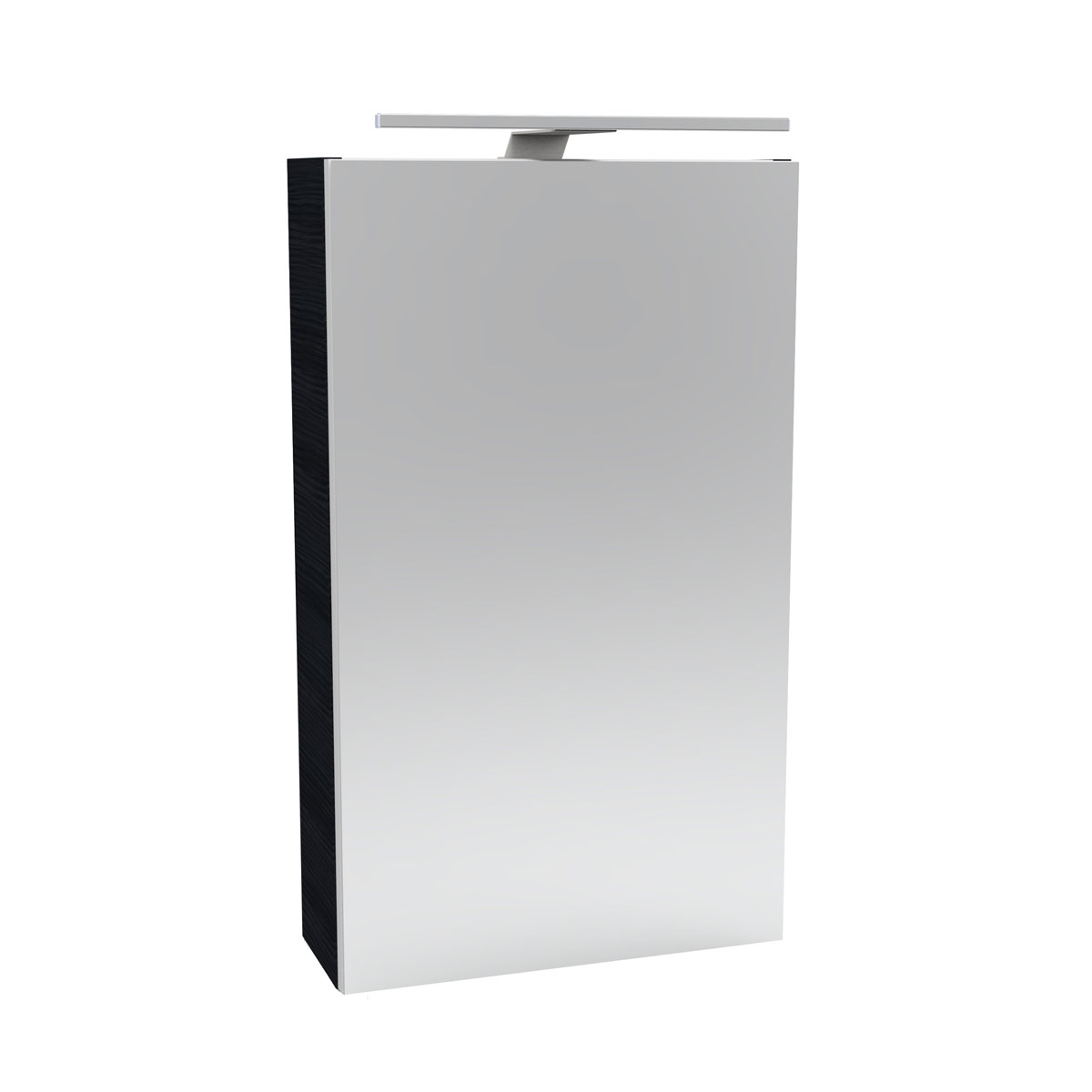 Fackelmann  Gäste-WC Spiegelschrank rechts SBC 400 x 680 x 153 mm DarkOak