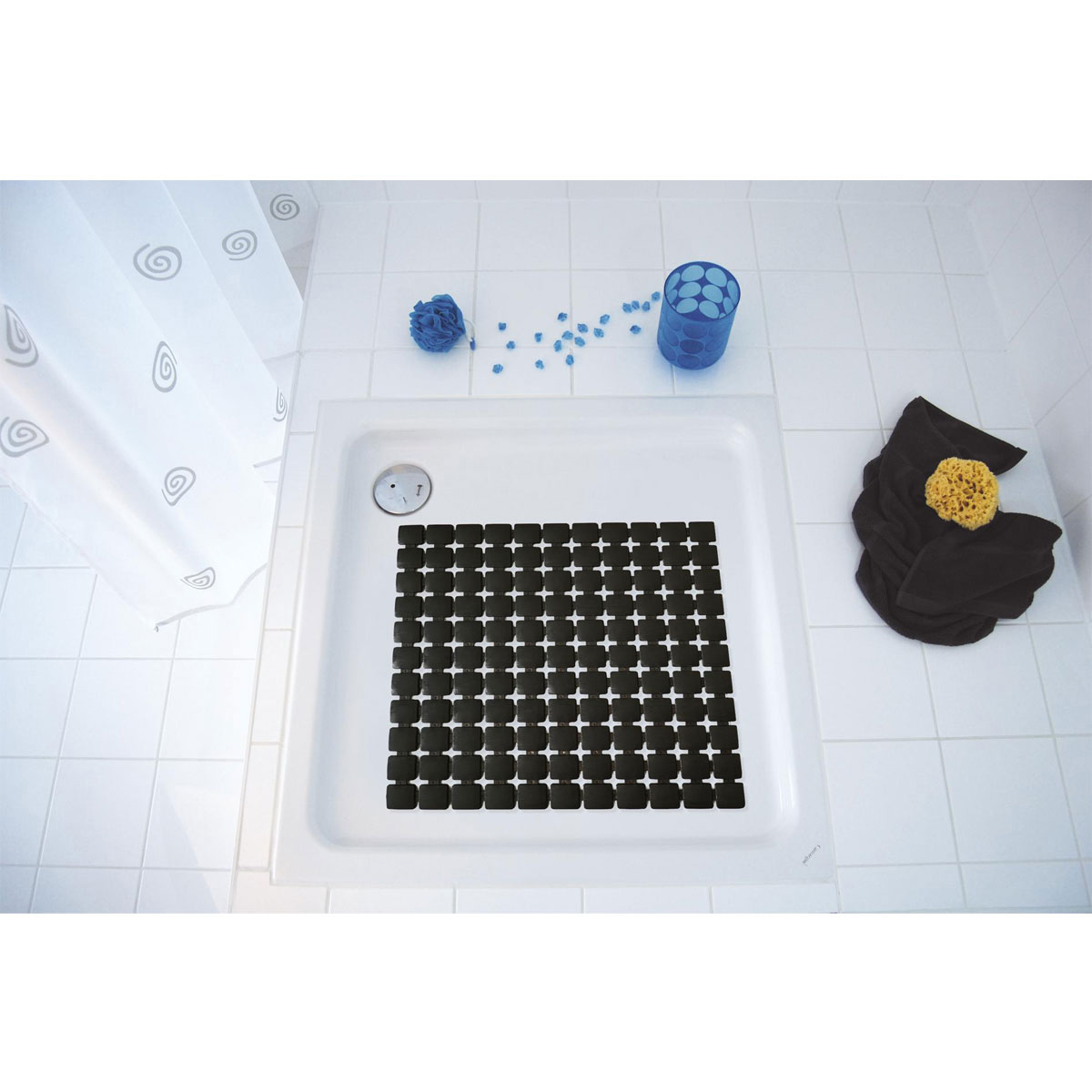 Ridder  Duscheinlage ca 54 x 54 cm Nevis schwarz Bild 2