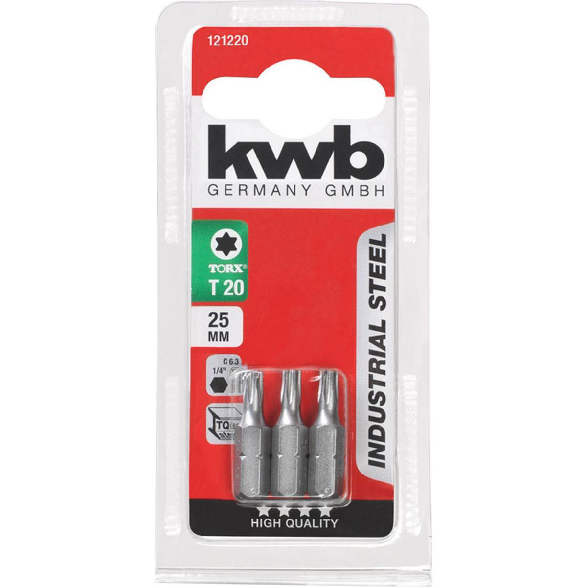 kwb  Bits Stahl 25 mm T 20 Bild 2