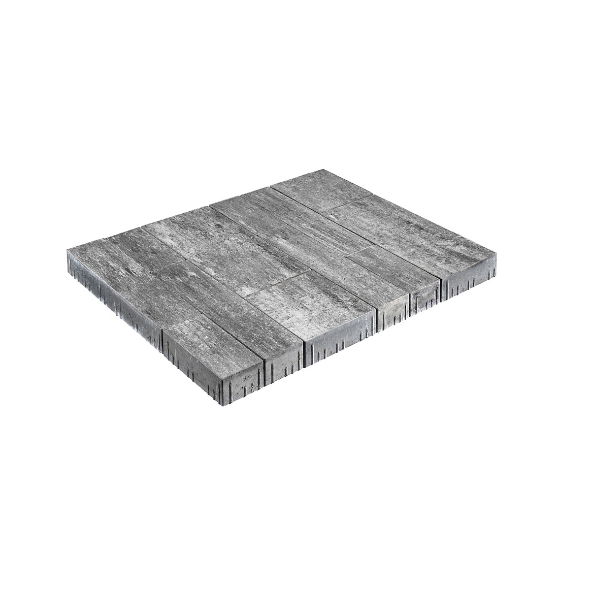 Lusit  Gestaltungspflaster Caleta rhodium-melange 4 Formate Bild 1