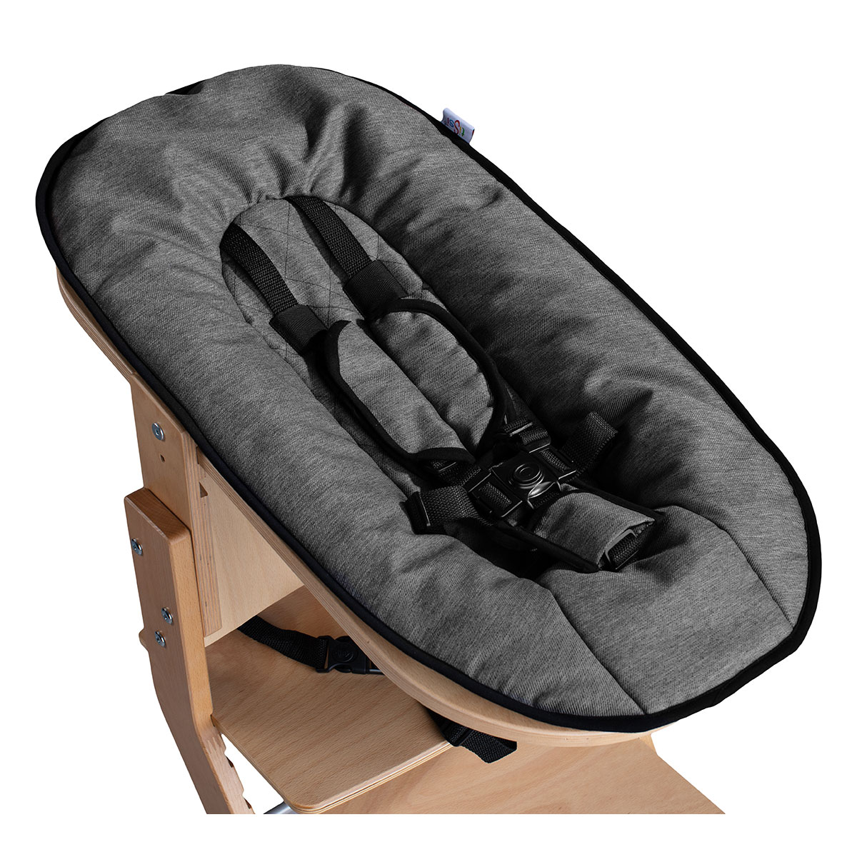 tiSsi Babyaufsatz für Hochstuhl, natur Bild 2