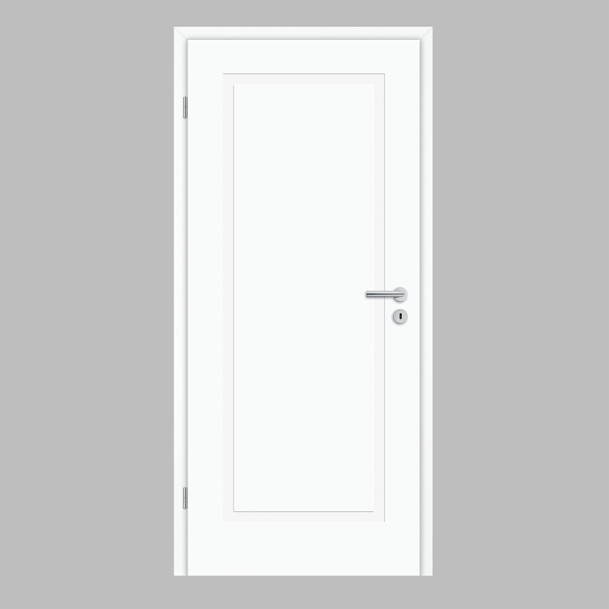 Borne Zimmertür Lusso 01 198,5 x 61 cm design-weiß links