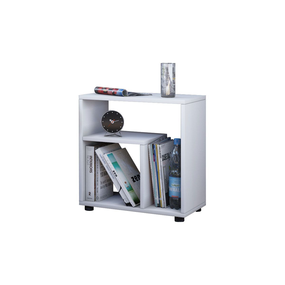 Beistelltisch Zeito weiß/grün