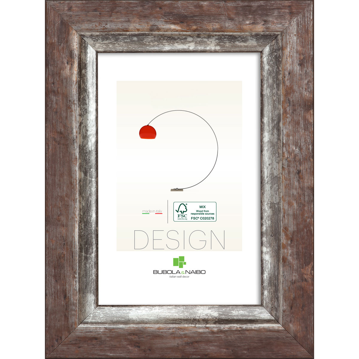 Holzrahmen IVANETE 50 x 60 cm ROT