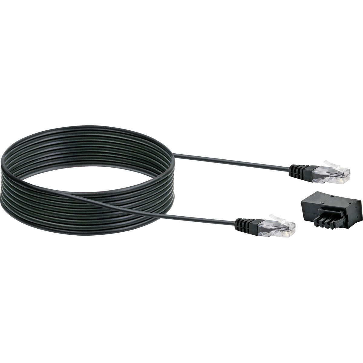 Schwaiger Steckeradapter TAE/DSL mit Modemkabel 6m Bild 6