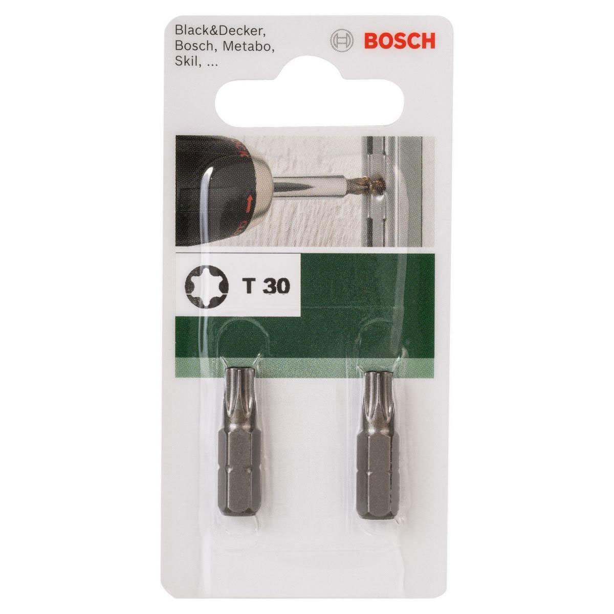 Bosch  Torx-Bit 1/4 Hartmetall T30 25 mm Bild 2