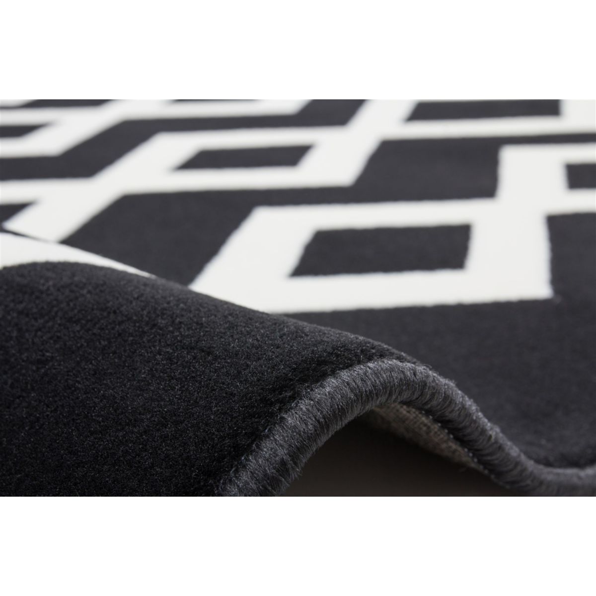 Lina 425 Schwarz / Elfenbein 120cm x 170cm Bild 3