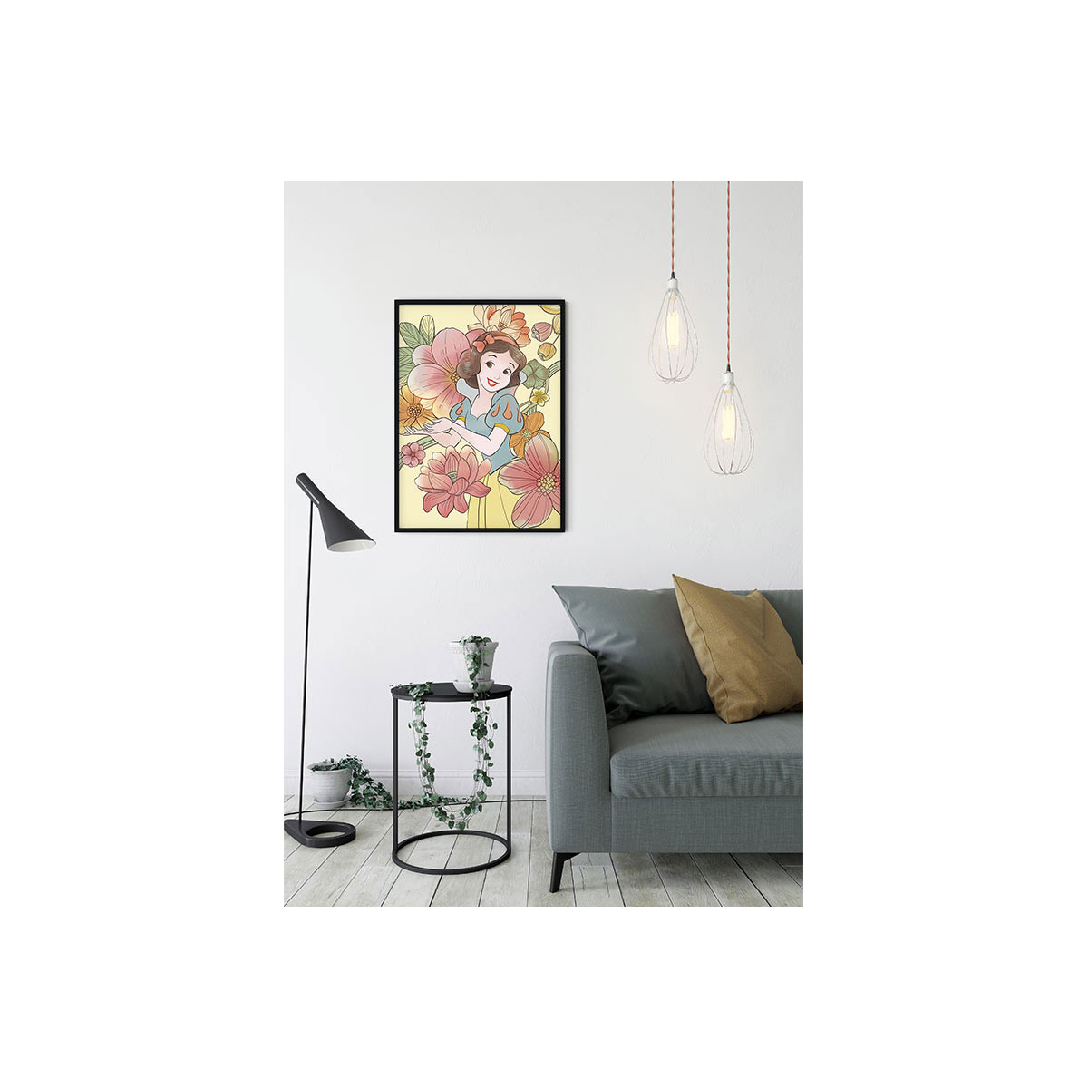 Komar  Wandbild Snow White Flowers 50x70 cm Bild 4