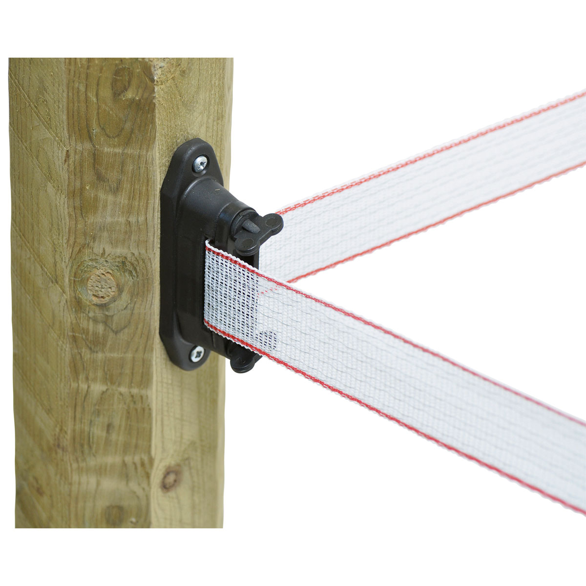 Eck- und Streckenisolator Profi schwarz für 40 mm 6 Stück Bild 3