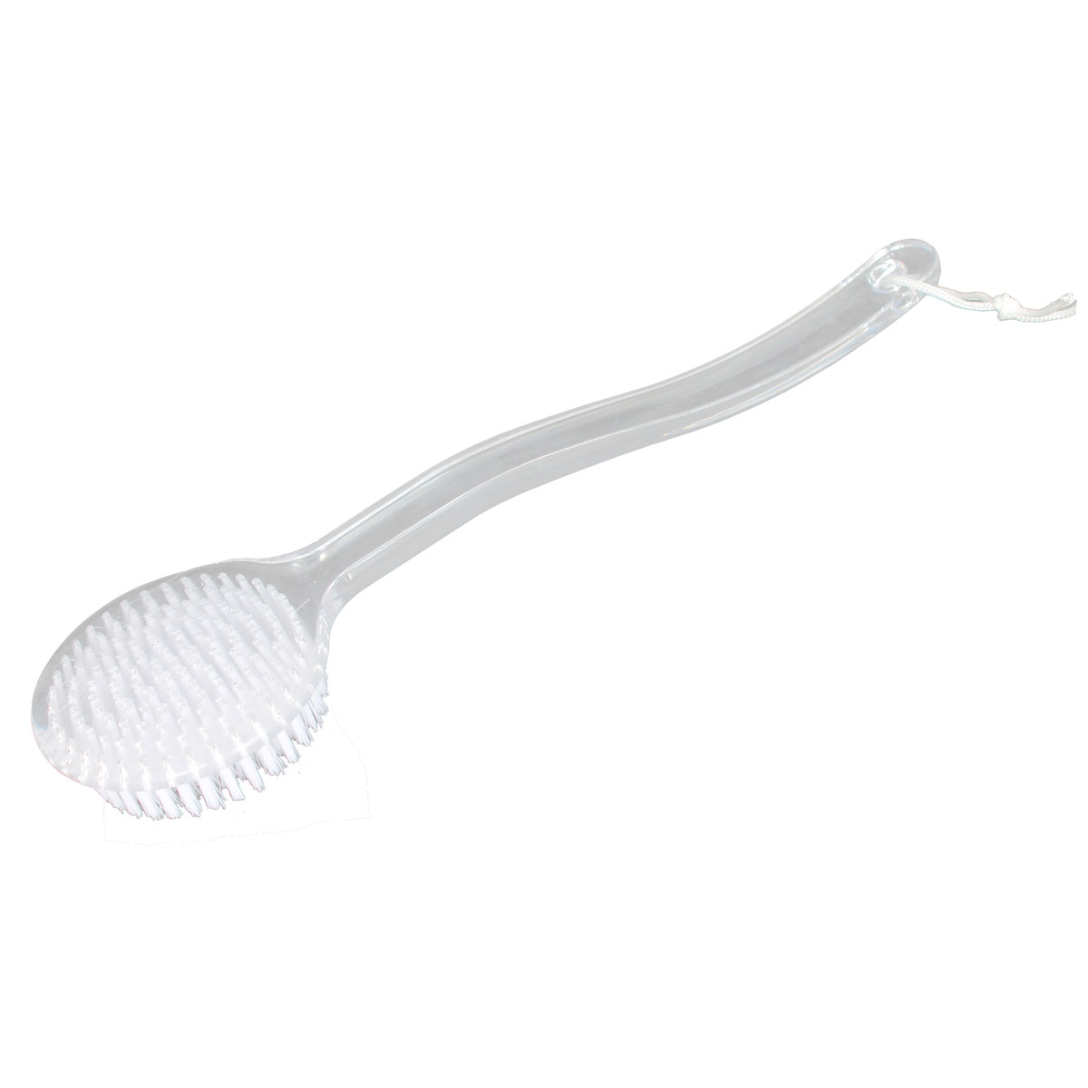 Massagebürste 345 x 90 x 35 mm transluzent