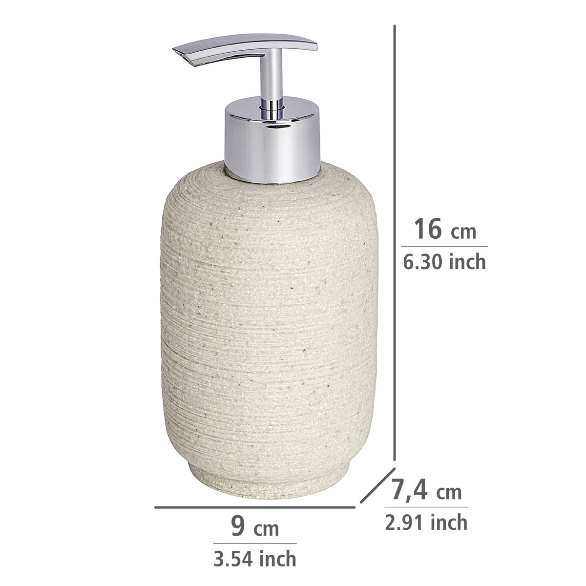 Wenko Seifenspender Goa Neo beige Bild 3