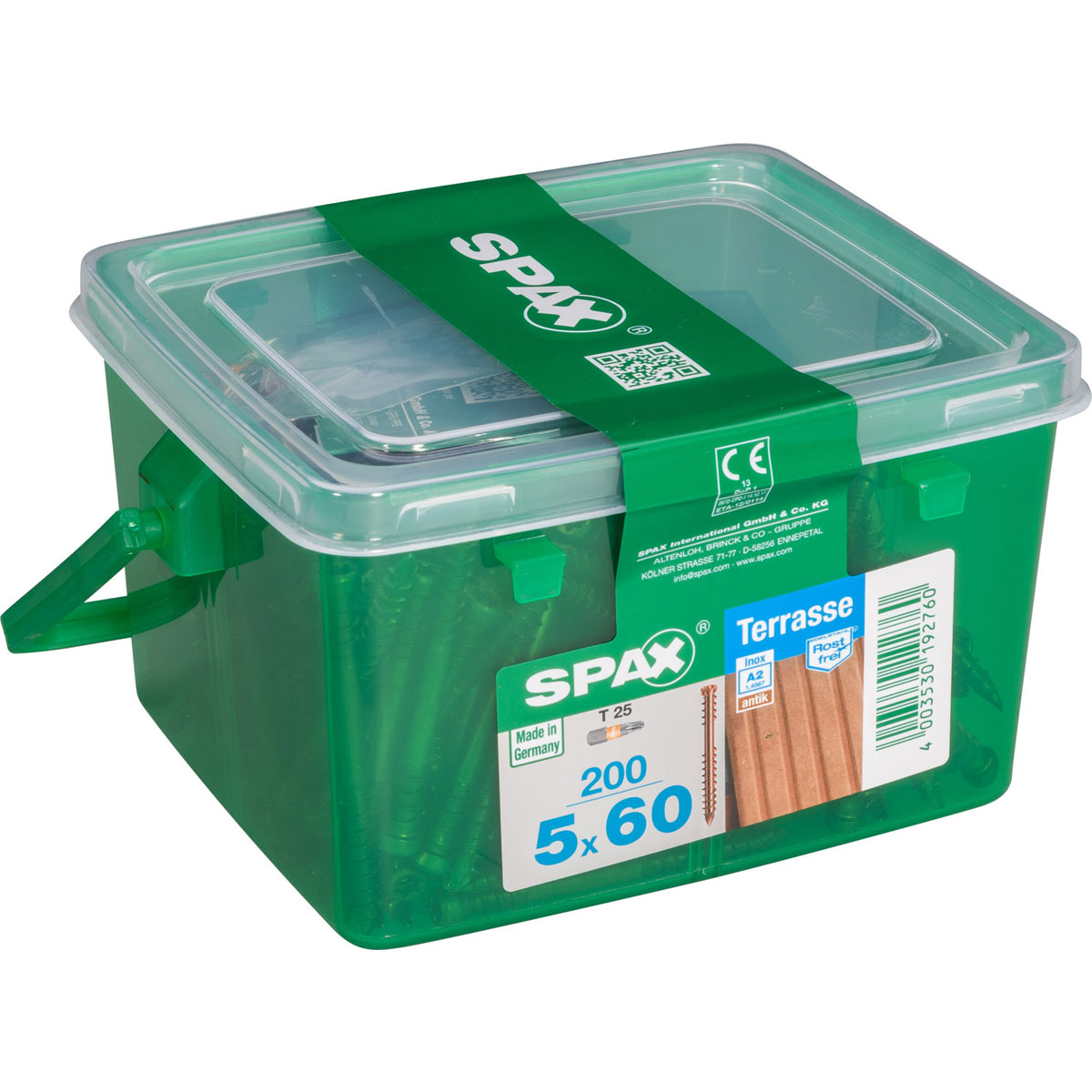 Spax Terrassenschrauben Zylinderkopf