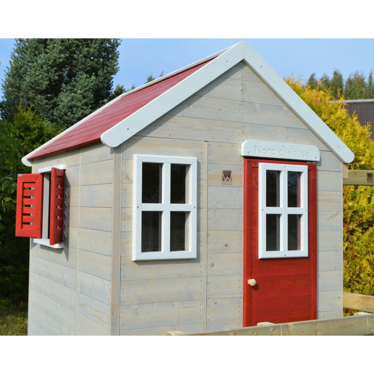 Wendi Toys Spielhaus Storch 160x190x242 cm