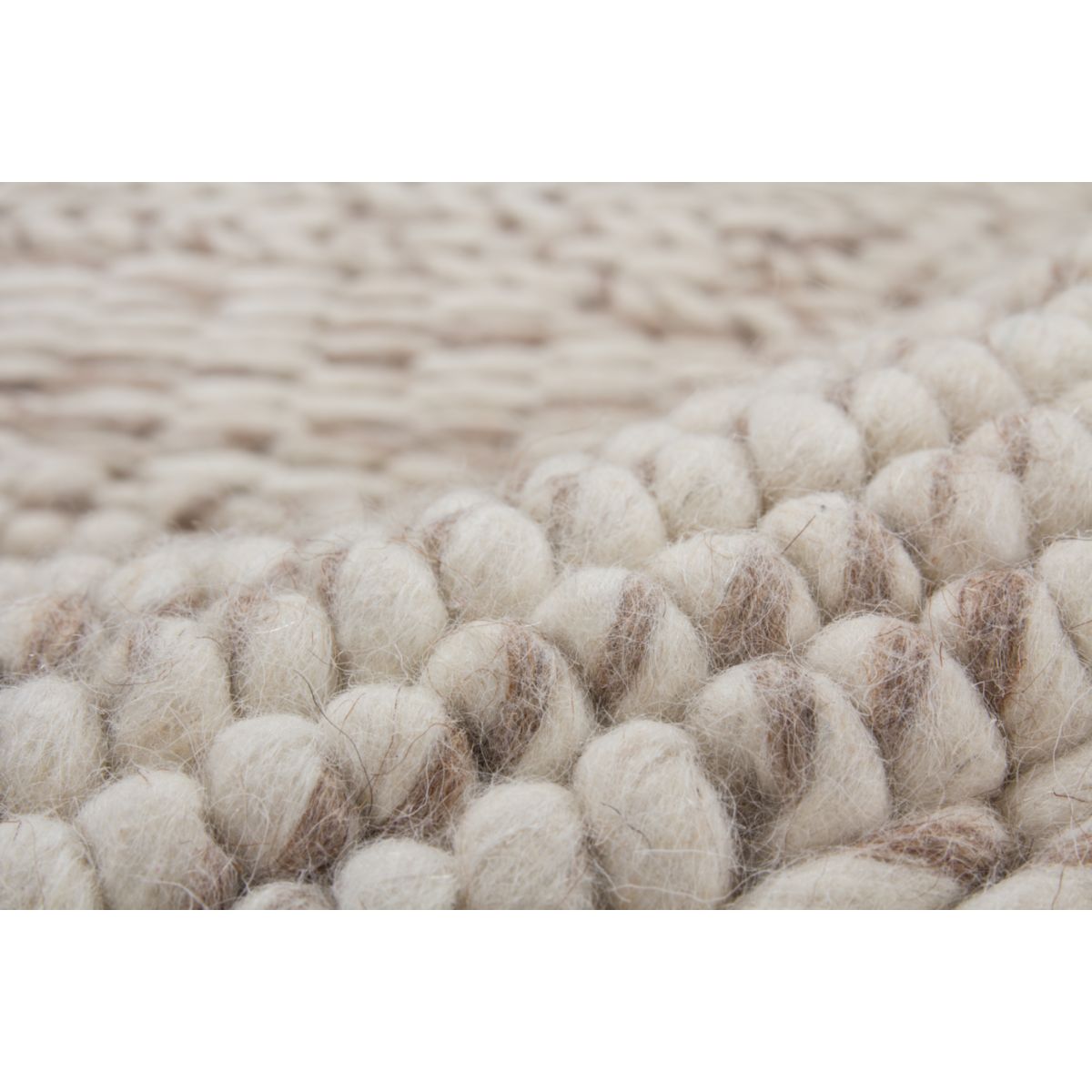 Pouf Hocker Shaun 110 grau 80x80cm Bild 4