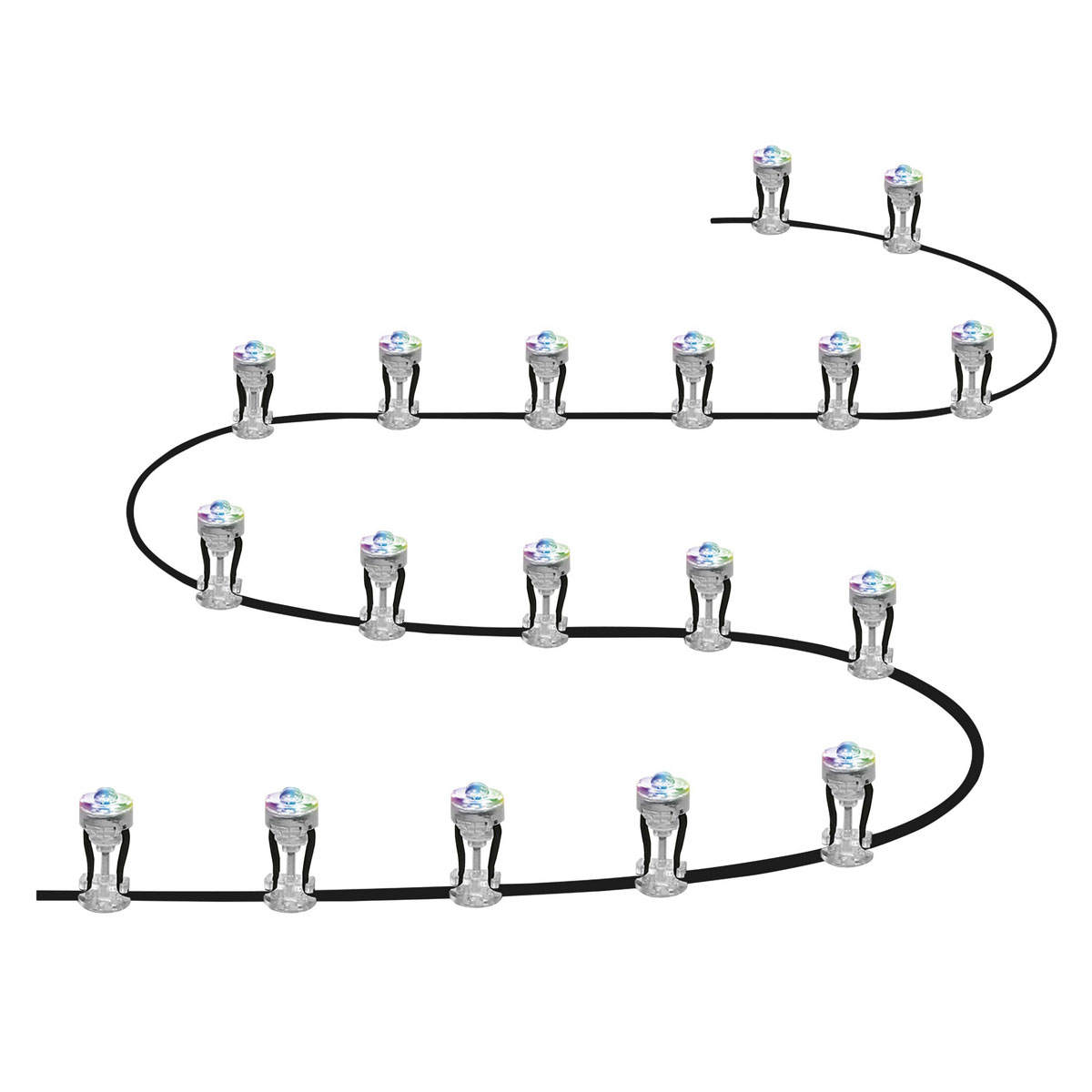 Ledvance SMART+ Außenleuchte Garden Dot 18 Lampen schwarz Bild 3