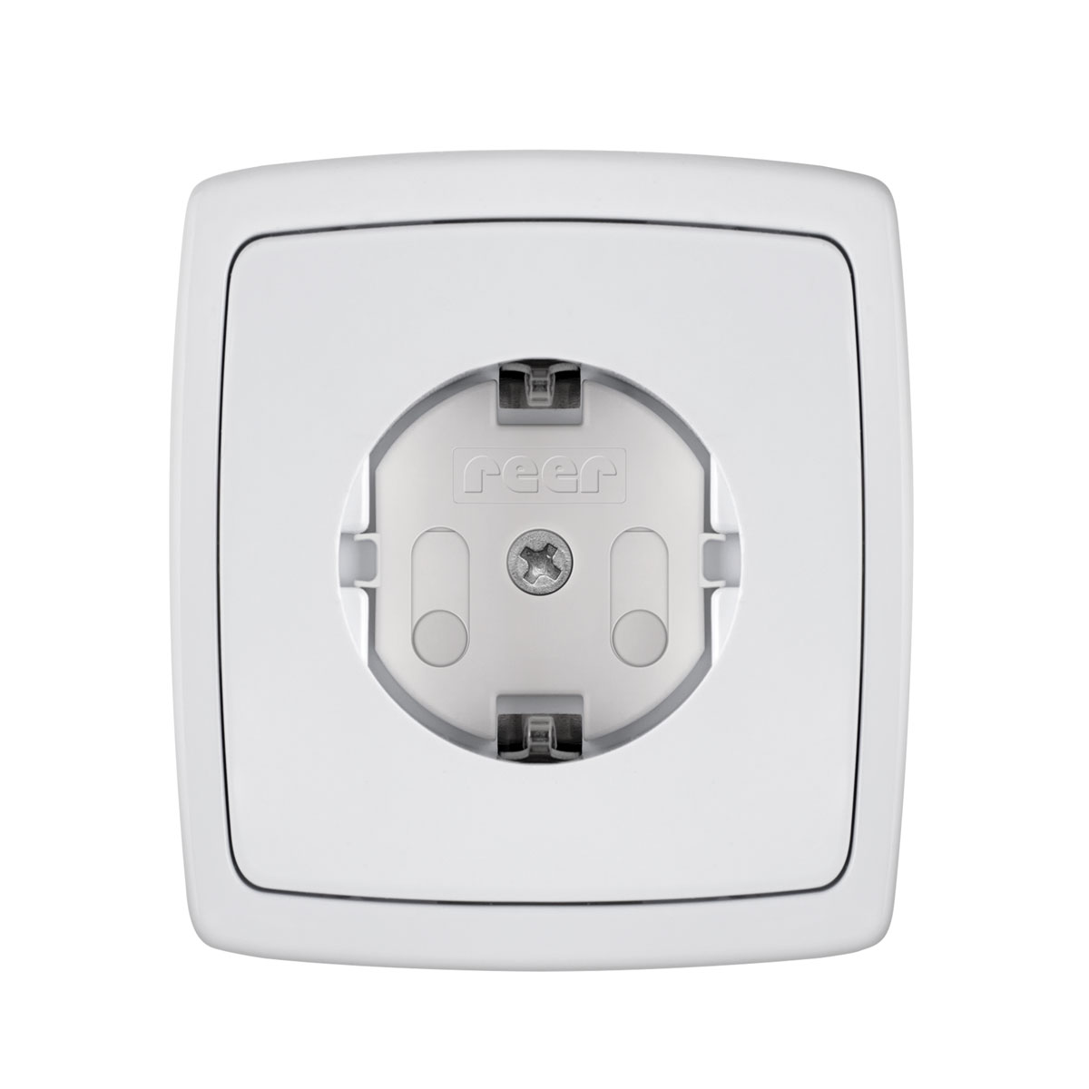 Reer Steckdosenschutz schraubbar weiß 10 Stück Bild 1