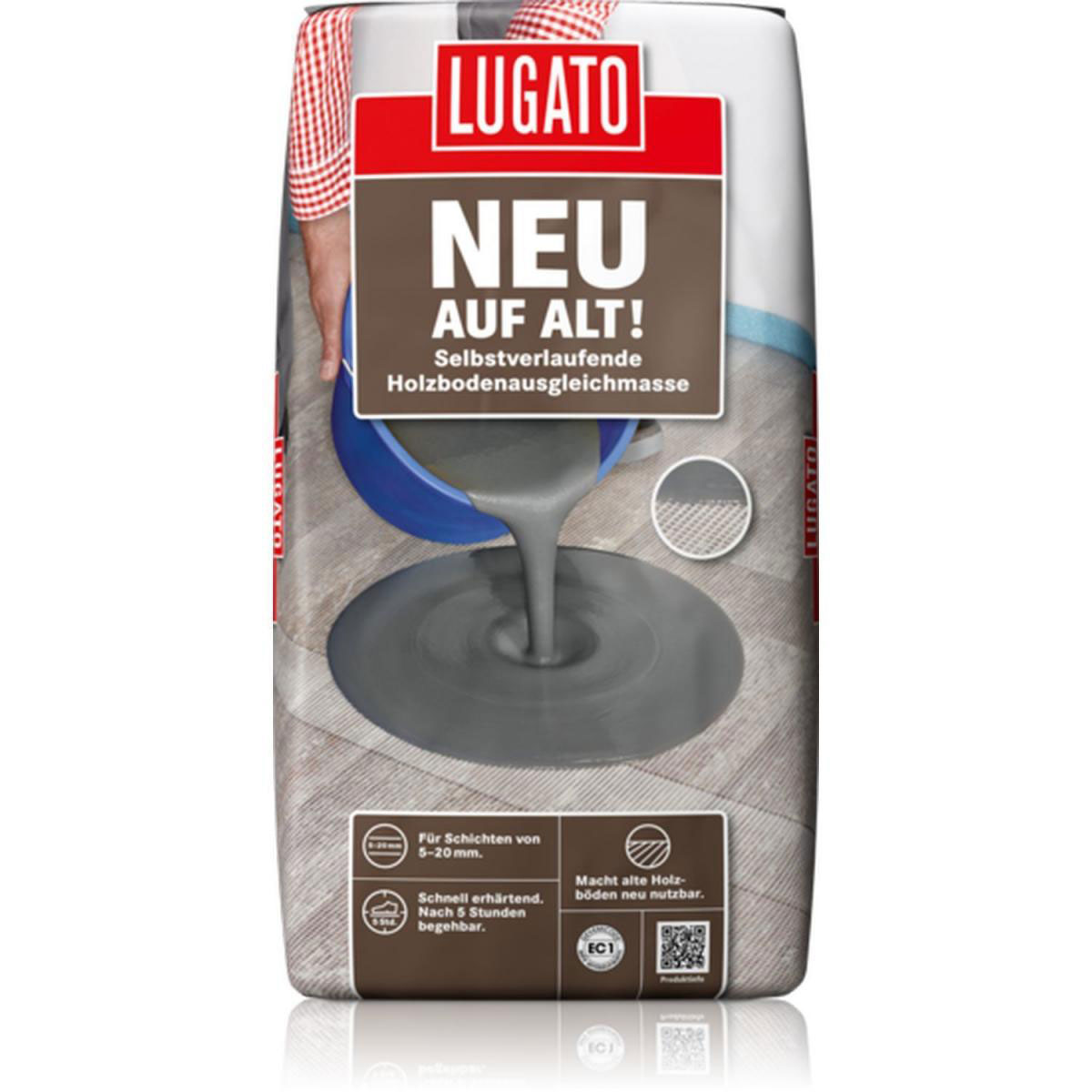Lugato Neu auf Alt 20 kg Holzboden Ausgeichsmasse