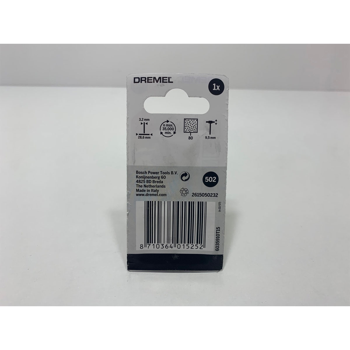 Dremel  Schleiffächer Breite 9,5 mm 80 Körnung Bild 2