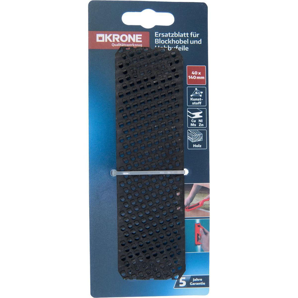 Krone Ersatzblatt für Hobel und Feilen