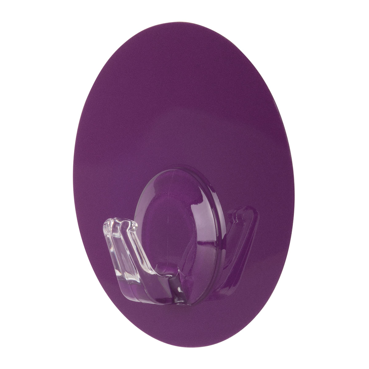 Suki Haken selbsthaftend 6,8 cm violett