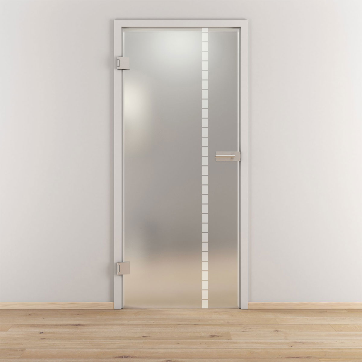 Novadoors Glasdrehtür NOVA 598 mattiert 83,4 x 197,2 cm Links