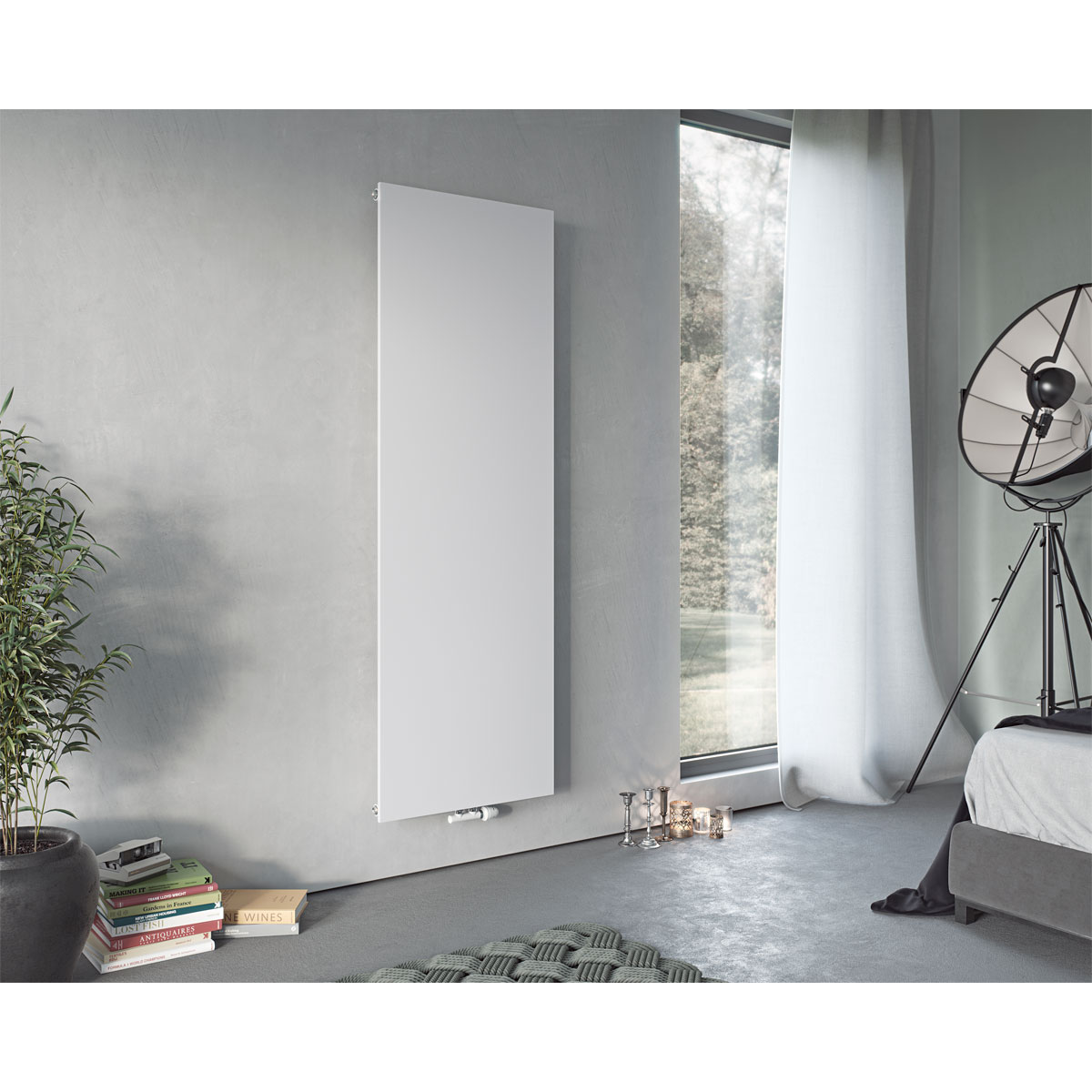 Ximax  Raumheizkörper P1 Plan 1800 x 595 mm 893 Watt Mittenanschluss Weiß