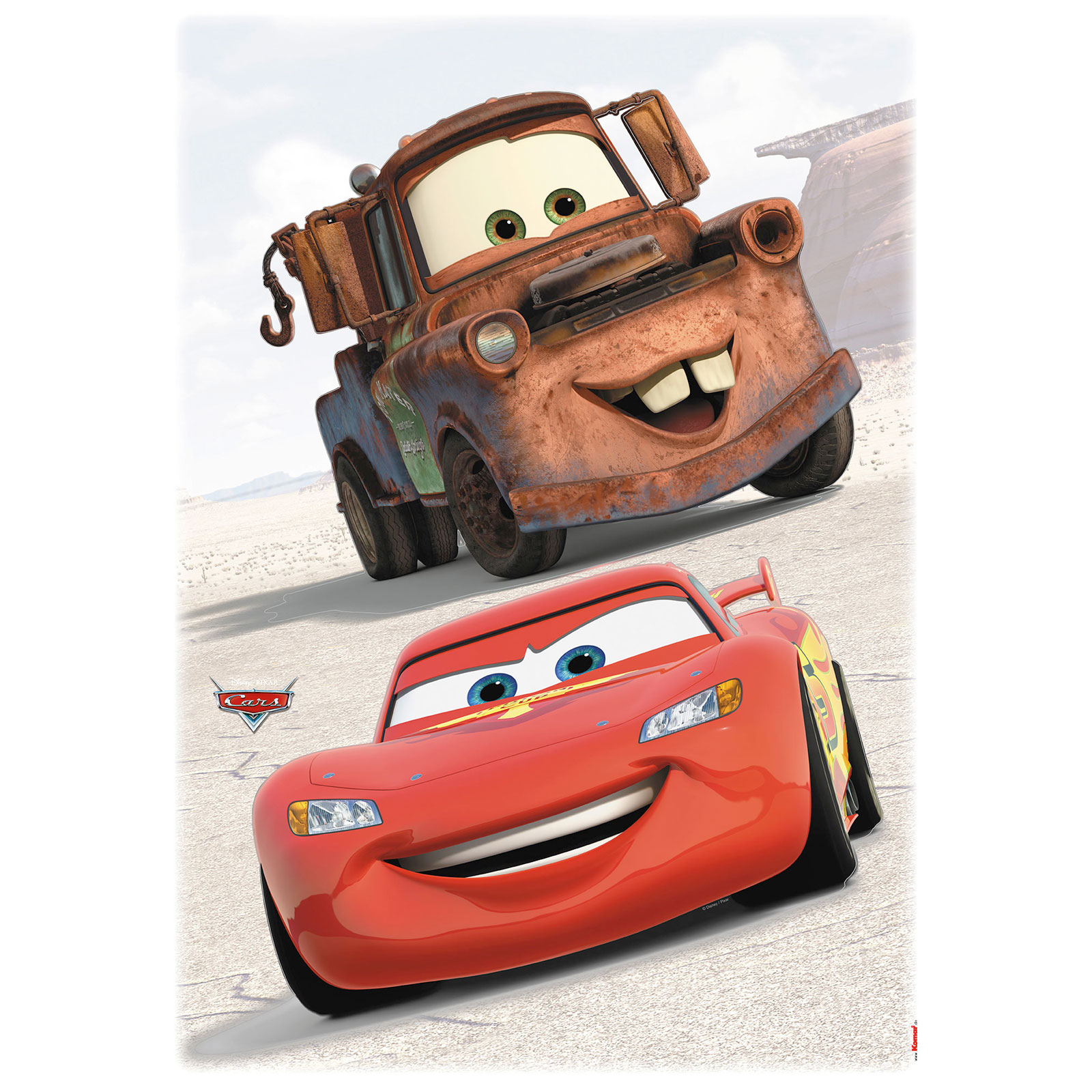 Komar  Wandtattoo Cars Friends 50x70 cm Bild 2