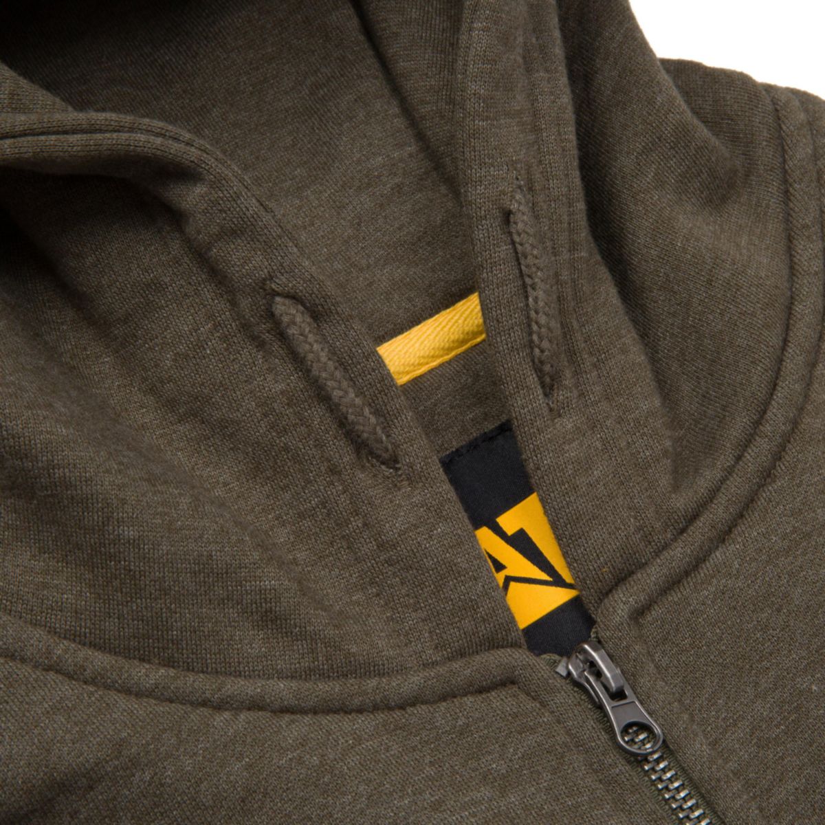 CAT Zip Hoodie Banner oliv Gr. 2XL Bild 3