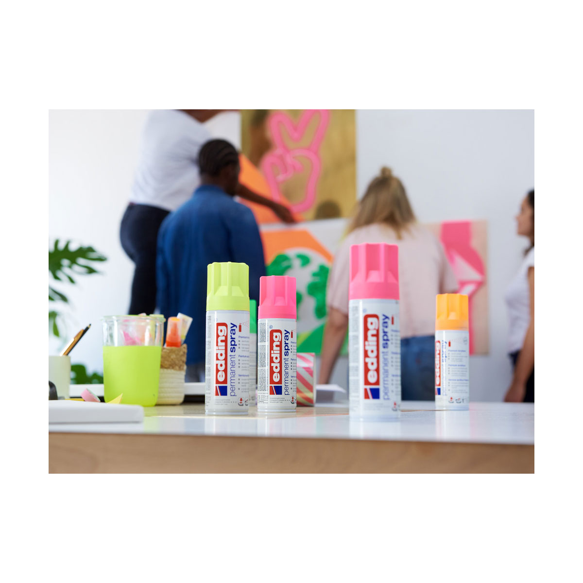 Edding  Spray 5200 neonpink matt Bild 3