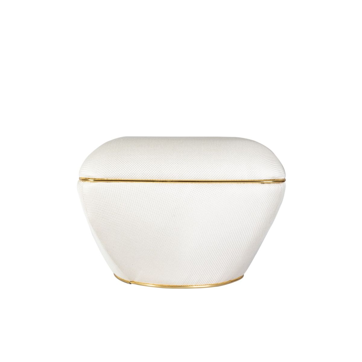 Kayoom Hocker Contessa 145 Elfenbein / Gold