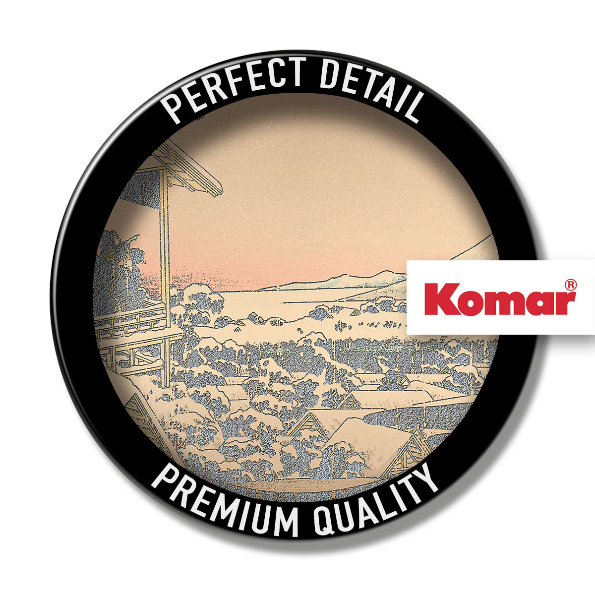 Komar  Vlies Fototapete Land of Gold 300x280 cm Bild 9