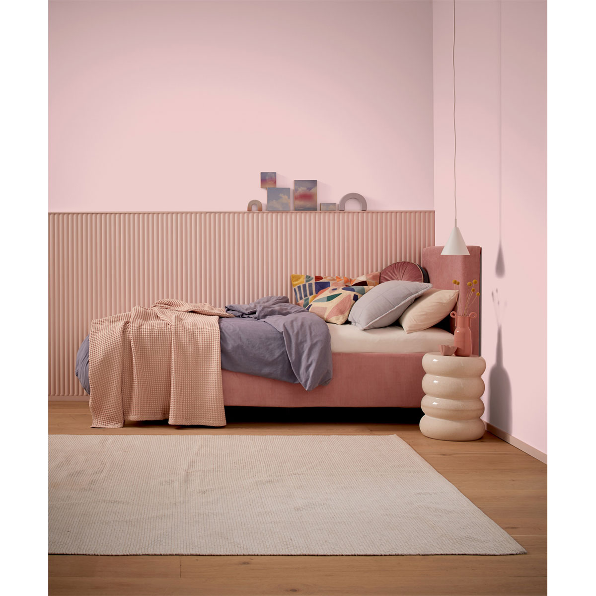 Alpina Innenfarbe pure farben 2,5 L Rosérot matt Bild 2