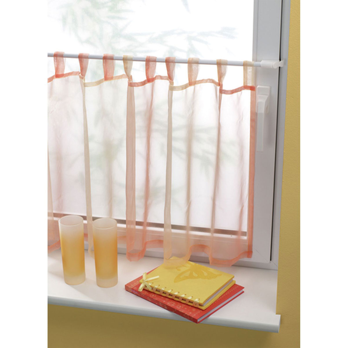 Gardinia Klemmvitrage 45-75 cm Durchmesser 10/12 mm silber Bild 3