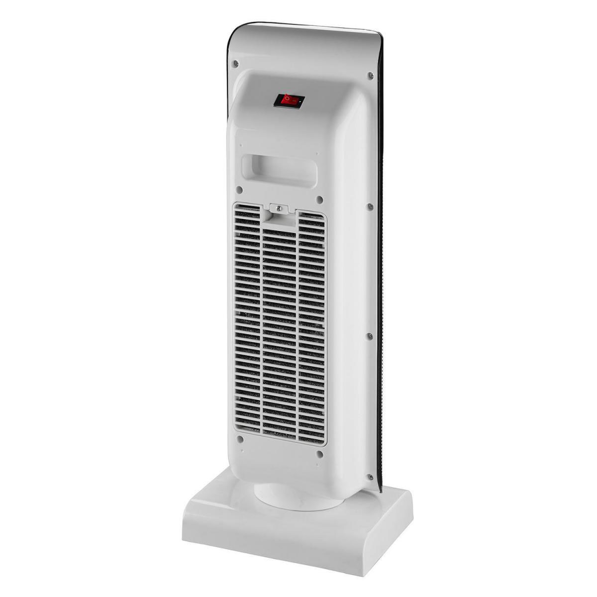 Rowi Keramik-Turmheizgerät 2000 Watt silber Bild 2