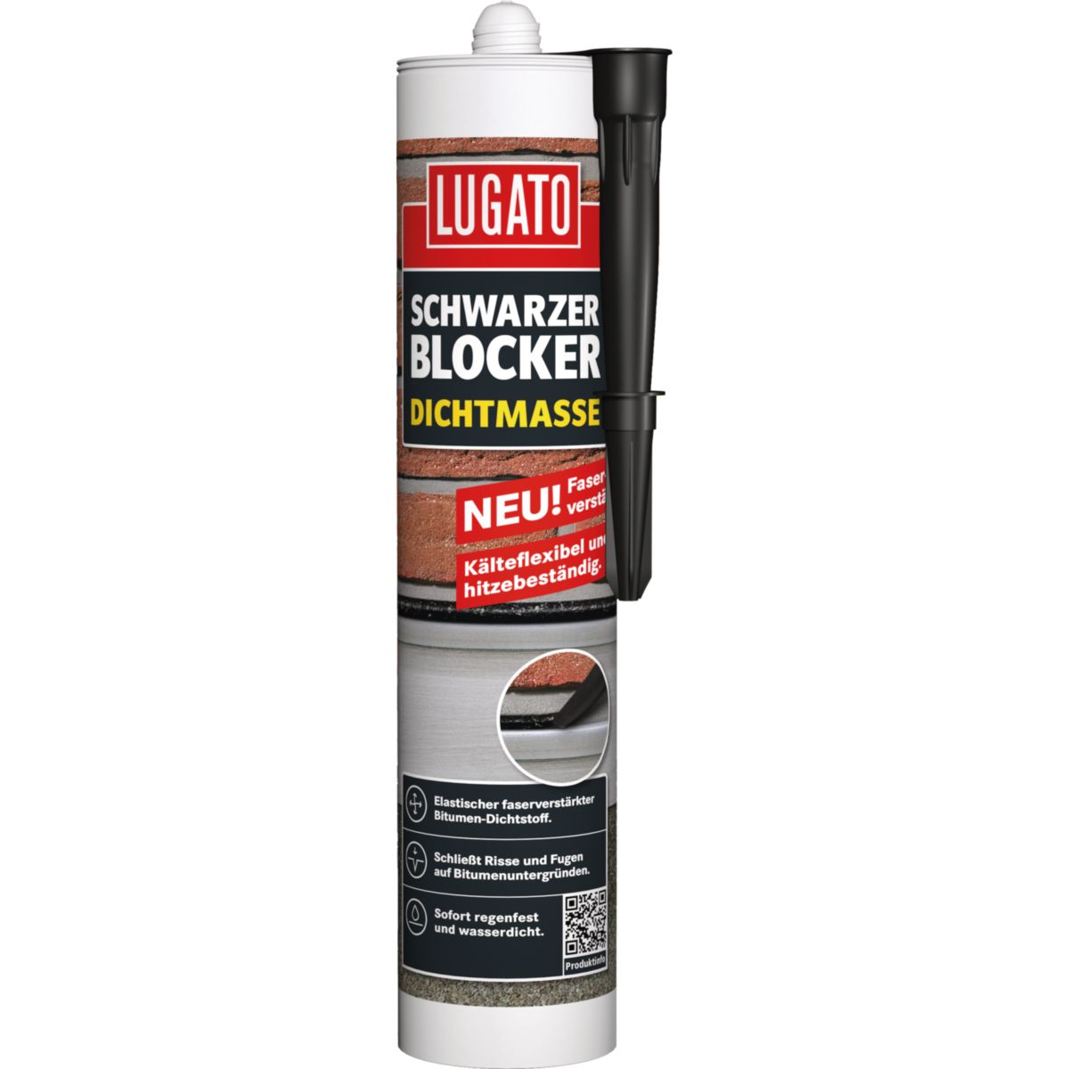 Lugato Dichtmasse Schwarzer Blocker