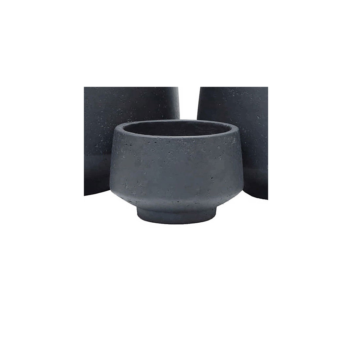 Haveson Pflanztopf „PORES“, LxBxH: 23x23x16 cm, anthrazit Bild 2