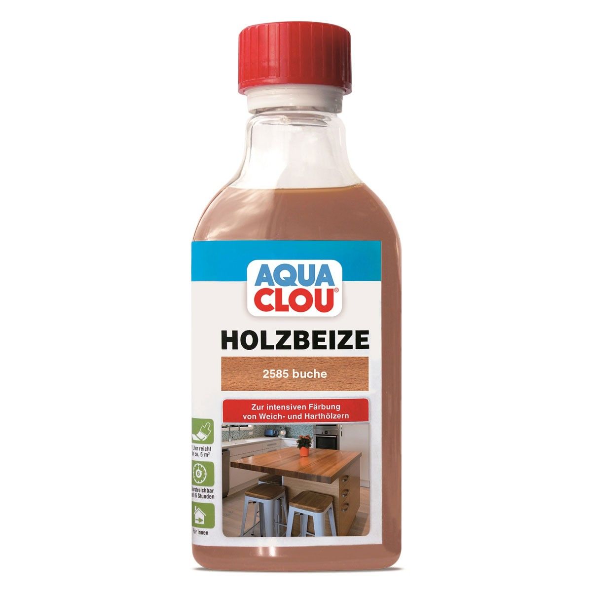 Clou B11 Aqua Holzbeize Buche 250 ml